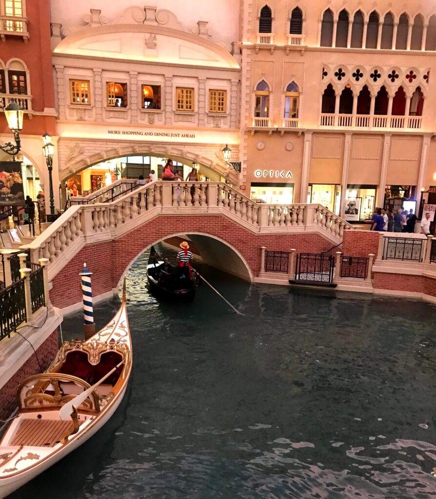 Gondola Ride at the Venetian Resort Las Vegas
fun things to do in vegas that don't involve gambling